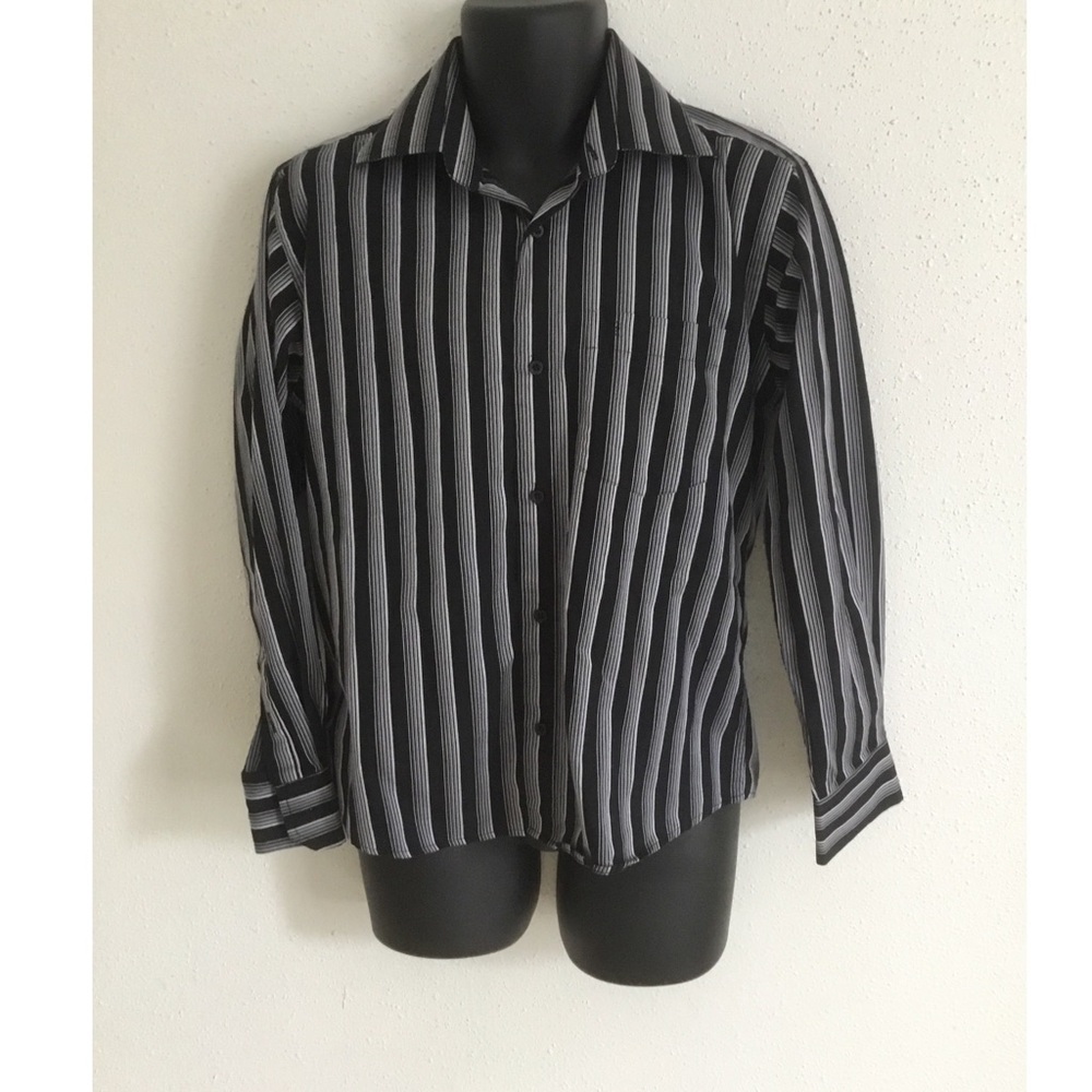 LONG SLEEVES BUTTON UP SHIRT - Picture 10 of 13